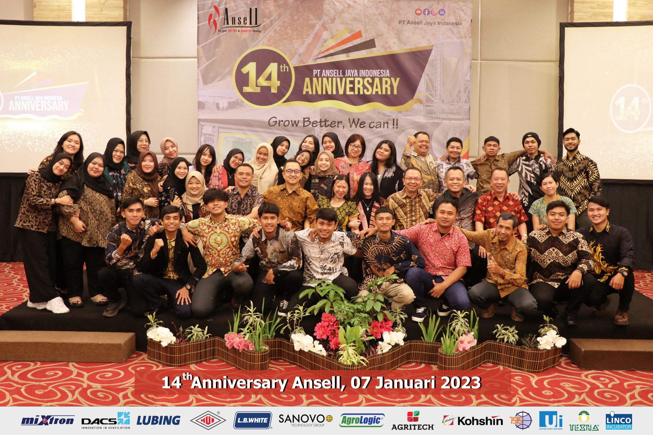 Foto Anniversary Ansell 14 th